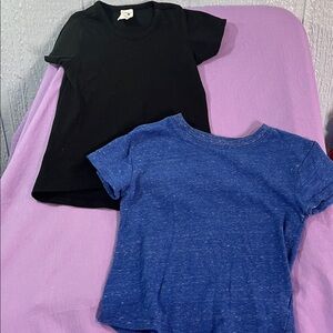 5 for $10 💜 Black and Blue T-Shirts Size 2T